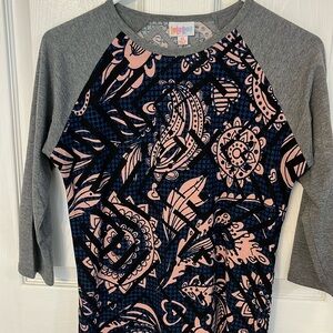 LuLaRoe simply comfortable 3/4 sleeve tunic